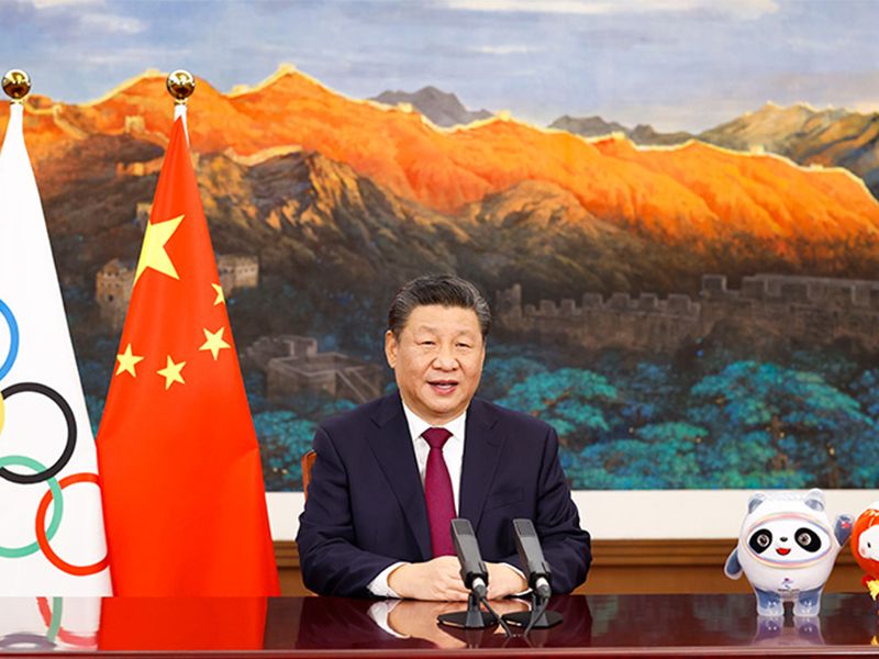 習近平向國際奧委會**39次全會開幕式視頻致辭